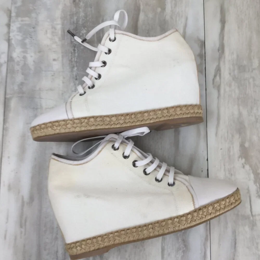 Theory Espadrille Wedge Shoes 7